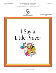 I Say a Little Prayer Handbell sheet music cover Thumbnail